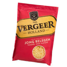 Vergeer geraspte kaas jong belegen